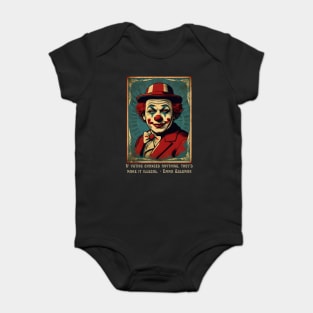 Funny Election 2024 Vintage Clown Baby Bodysuit